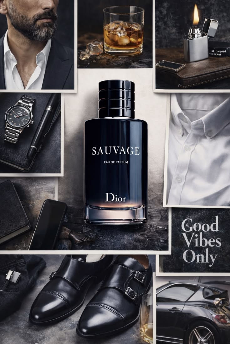Dior Sauvage Eau de Parfum for Men – Intense & Sophisticated Fragrance | Long-Lasting Men's Cologne
