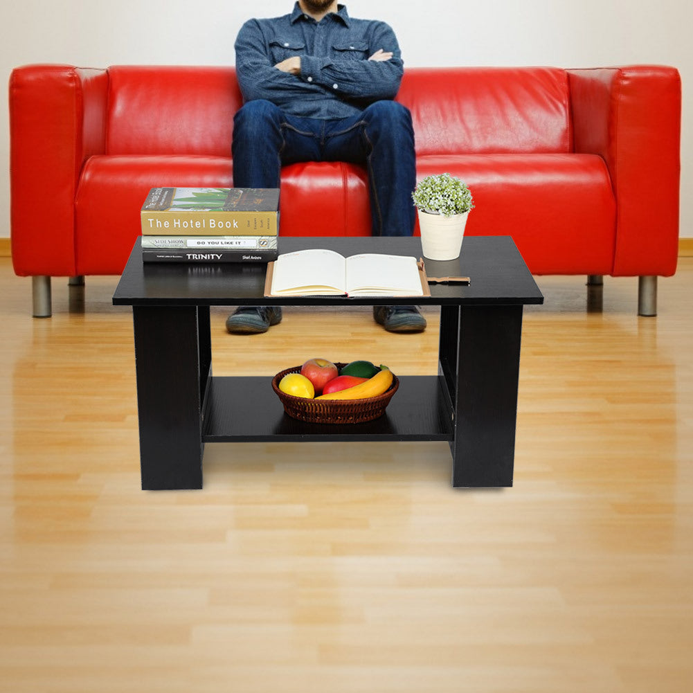 Multi Function Coffee Table Living Room Furniture Modern Design Livingroom Decor Black