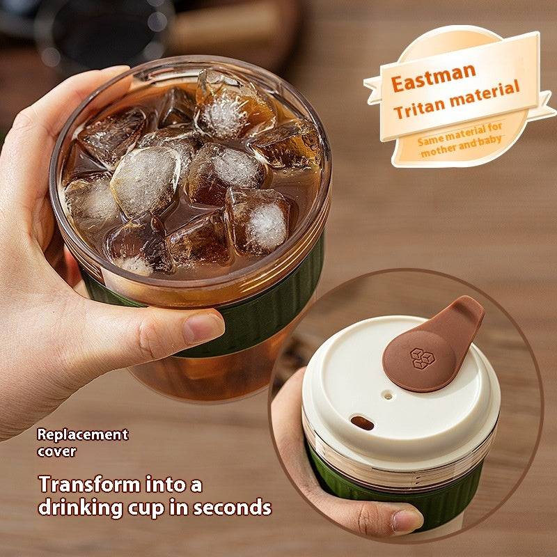 500 mL Iced Coffee Bottle with Ice Cube Tray