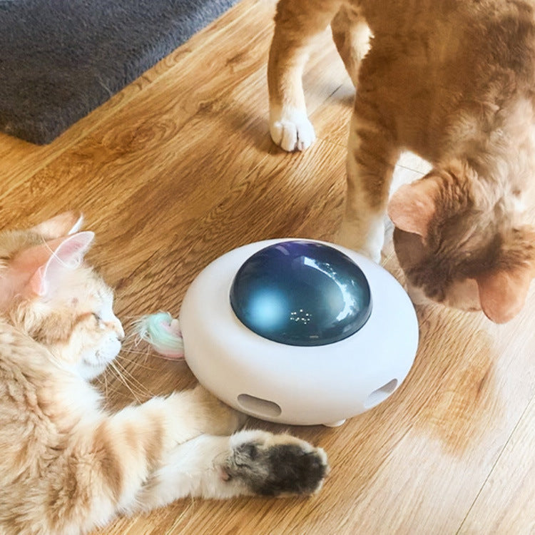 Smart Teaser Cat Toy – Electric UFO