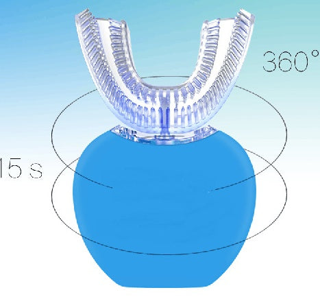 Automatic Ultrasonic Electric U Shaped Toothbrush
