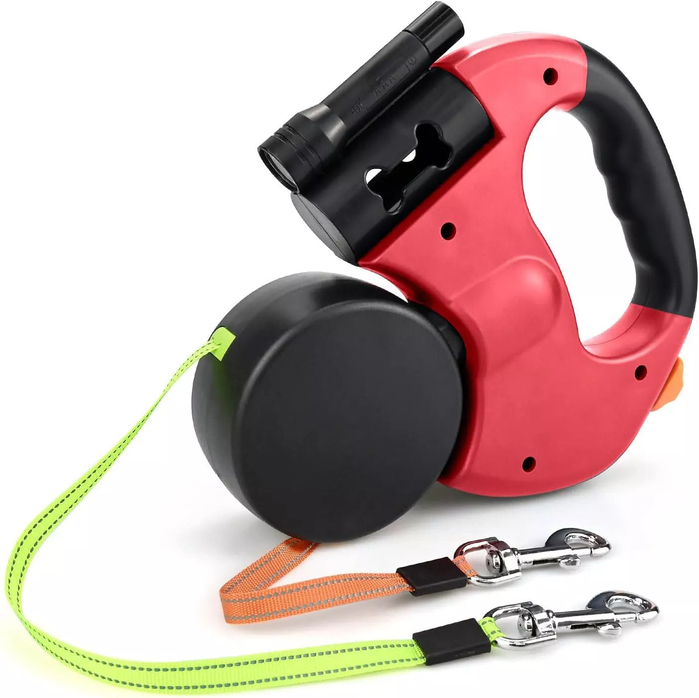 Retractable Dog Leash For Small Dogs Reflective Dual Pet Leash