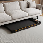 Folding Under Desk Walking Pad Treadmill With Adjustable Incline