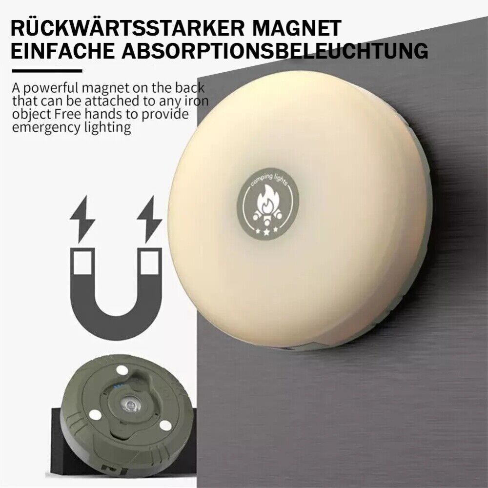 10M Outdoor Camping String Lights Festival Tent Light USB Charging Hanging Lamps